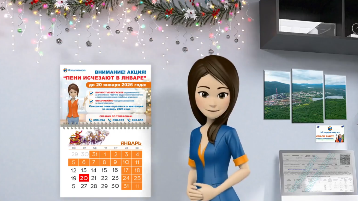Завершается акция "Пени исчезают в январе"