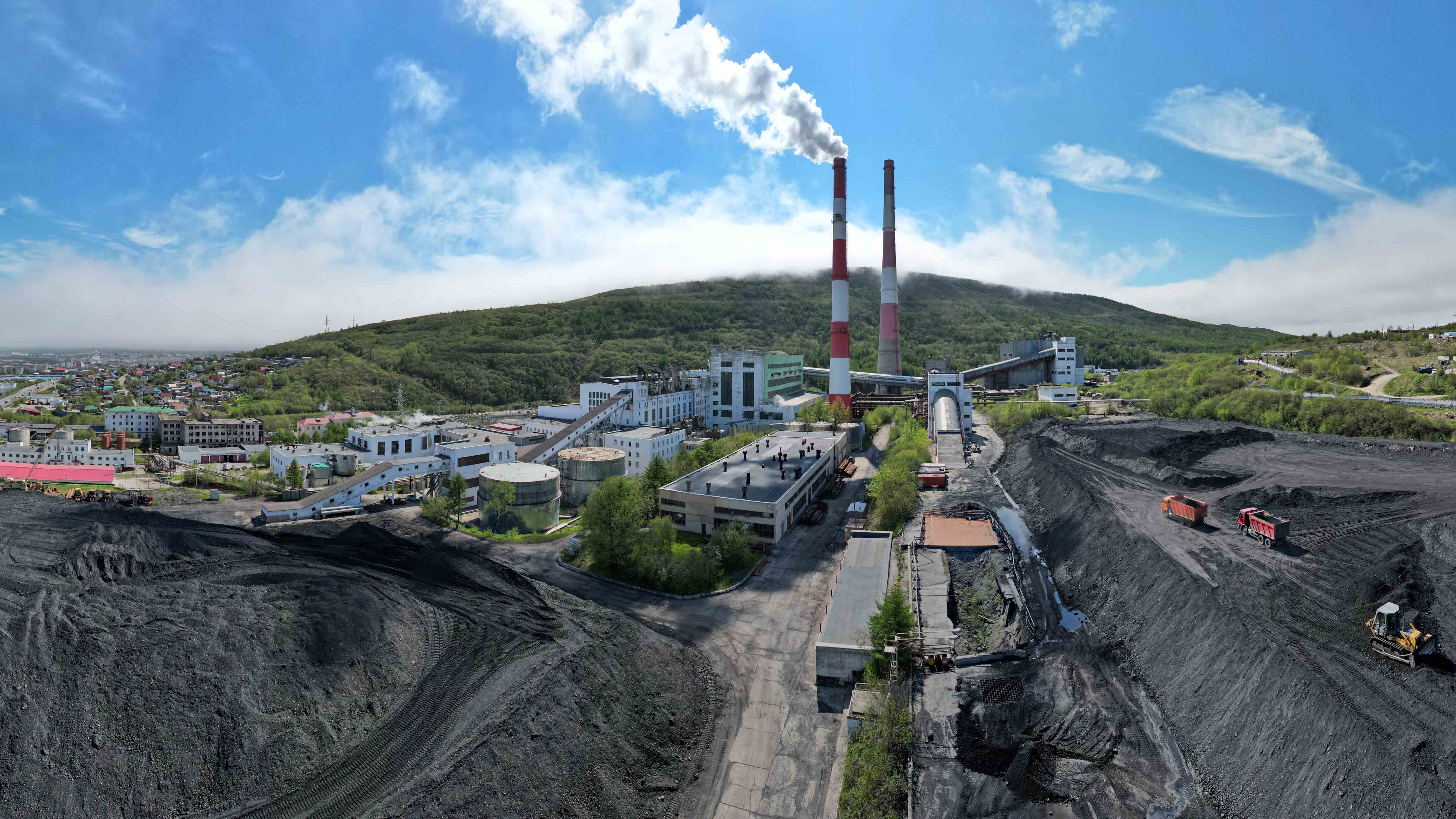 Выше нормы: Магаданская ТЭЦ запасла 160 тысяч тонн угля на предстоящую зиму